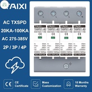 GD AC 275V/385V SPD Surge Protector Lightning Protection 20KA 40KA 60KA 100KA Discharge Current Surg