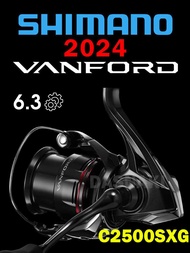 2024 SHIMANO VANFORD Spinning Fishing Reel 1000/2500/C3000HG/4000XG/5000XG 7+1BB AR-C Spool SeaWater