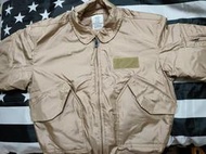 美軍公發飛行夾克CWU-45/P TAN 沙色 全新 SIZE LARGE