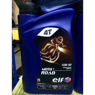 ELF 4T SYNTHETIC BASED MOTO ROAD Motor Oil 15W-50 1 Litre