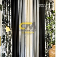 MADRAZO'S CARDIVINE GRAY 10RINGS Curtain 3in1 or 5in1 Set 5FT up to 9FT LONG
