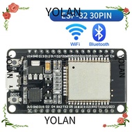YOLANDAGOODS ESP32 ESP-32S Development Board, ESP-WROOM-32 Dual-Mode WiFi + Bluetooth Microcontrolle