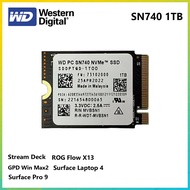 [Ready to Ship] Western Digital WD SN740 1TB M.2 NVMe 2230 PCIe 4.0x4 SSD for Steam Deck / Surface Pro 9 / ROG Flow X13 / GPD Win Max2 / Surface Laptop 4
