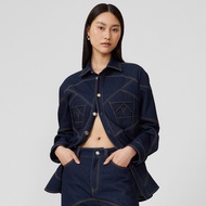 [DISAYA] - Rose Origami Jean Jacket แจ็กเก็ตยีนส์ Rose Origami