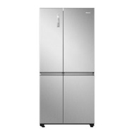 Hisense 780L Side By Side 2 Door Self Closing Door Inverter 780L Refrigerator Fridge  Black- RS869N4