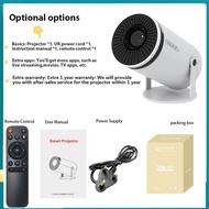 HY310/HY300 projector Full HD 1080P Smart Projector Compatible with 4K 8000 Lumens Smart TV Android