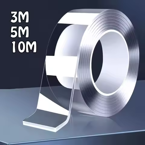 Adhesive Nano Tape Double-Sided Traceless Waterproof Tape For Bathroom Kitchen Sink Tap Gel Sticker
