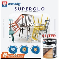 5L Seamaster Super Glo Plus Paint High Gloss 6600 For Metal & Wood