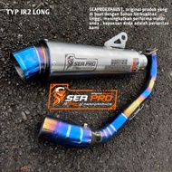 knalpot racing original seaproexhaust Typ jr 2 long knalpot nmax aerox Pcx Vario Beat