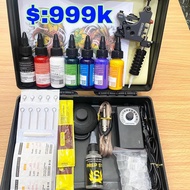 Combo 1 Máy Xăm Trυng Cấp Kèm 7 mực tập xăm trên da người với đầy đủ phụ kiện