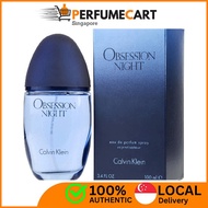 Calvin Klein Obsession Night Edp For Women 100ml  [Brand New 100% Authentic Perfume Cart]