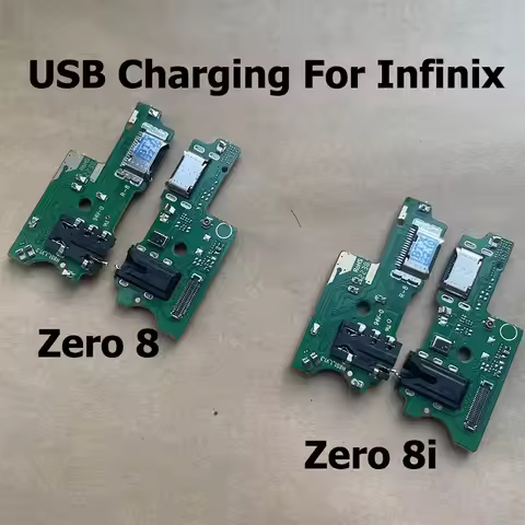 New For Infinix Zero 8 8i USB Charging Dock Board PCB Charger Connector Flex Cable