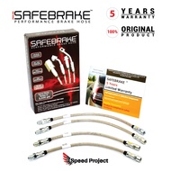Toyota Yaris 2018+ - Safebrake Pro RS Steel Braided Brake Hose