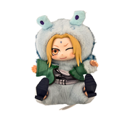 Bandai | New Genuine Eaki Naruto Cute Beast Party V2 Series Blind Box Vinyl Plush Doll Backpack Deco