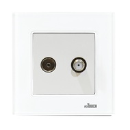 reTouch Grand Elements (2 GANG ASTRO + TV)