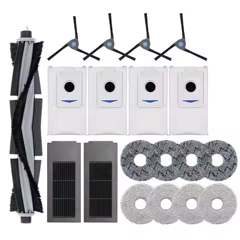 AEE2-For Ecovacs Deebot X2 Omni / X2 Pro Robot Vacuum Cleaner Accessories Dust Bag Hepa Filter Main 