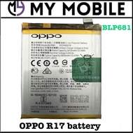 Oppo R17 battery blp681 3500mAh