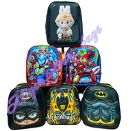 Kindergarten Astronaut School Bag LED (light)/ Pumpkin Bag Batman Bag/ Ironman Bag Mcqueen/