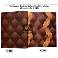 C260 - C265. Channel Motif Wall Wallpaper