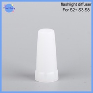 MCHY> Max inner diameter 24.5mm flashlight diffuser (white) for Convoy S2 S3 S4 S5 S6 S7 S8 flashlig