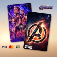 AVENGERS TNG - TOUCH N GO STICKER CARD / ATM CARD STICKER COVER, TNG CARD, ATM CARD