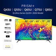 [BEST SELLER] PRISM+ Q-Series Ultra QLED+ 2026 | 43 / 55 / 65 / 75 / 85 inch QLED+ 4K AI Google TV