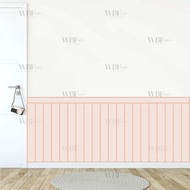 CUSTOM WALL FENCE WALLPAPER/ ARCH WALLPAPER PANEL LINE FENCE WALL STICKER DECORATION STICKER/ arch w
