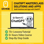 💎[Instant Delivery][Video Course] ChatGPT Masterclass - Build Solutions and Apps with ChatGPT | Chat