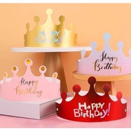 Birthday Crown Hat Children's Birthday Crown Circle Hat/ Paper Birthday Hat/ Birthday Hat/