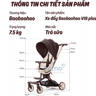 ♣ADMIRABLE♣ Baobaohao V18 Plus Folding Stroller, Dautayshop.vn