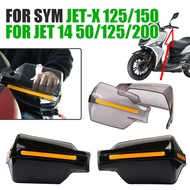 For SYM JET-X 125 150 X125 X150 JET 14 50 JET14 125 200 Motorcycle Accessories Handguard Windshield 