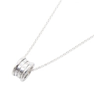 [Pre-owned] Bulgari BVLGARI B-zero1 Necklace 352815, Neck circumference 40.5cm, K18WG (White Gold), 