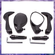 (Y W Z H)For  F3 675 F4 1000 Rivale 800 Stradale 800 Motorcycle Rear View Mirror Handles 7/8 Inch 22