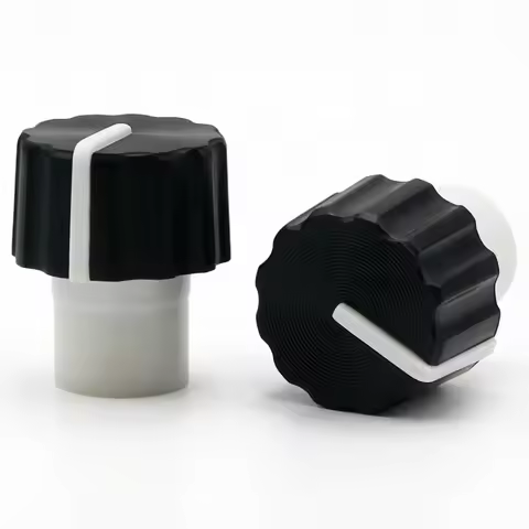1PCS Plastic Knob Half Axis 0-Degree CDJ3000 2000 DDJ1000 Large Turntable XDJXZ Elastic Adjustment K