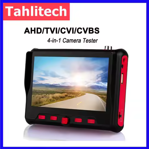Mini CCTV Tester 8MP AHD TVI CVI CVBS Camera Tester Analog Cftv Testers CCTV Monitor Camera Video Te