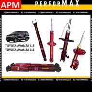 SET [ORIGINAL] APM PERFORMAX ABSORBER [HEAVY DUTY]  REAR ABSORBER  / TOYOTA AVANZA 1.3/1.5 (2003-2011)