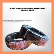 18 AWG cable 100 meters long Speaker cable 1 Roll