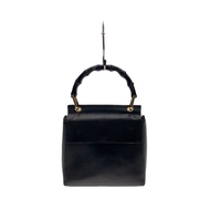 GUCCI handbag handbag_bamboo leather BLK Direct from Japan Secondhand