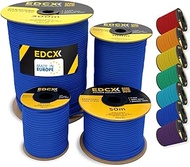 EdcX 4mm Nylon Paracord 550 300m (1000 feet) - Type III, 100% Nylon Rope, 7 Strand Rope, 4mm Nylon R