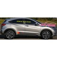 Best sticker hrv sticker list hrv prestige hrv facelift cutting sticker body car honda hr-v minimali