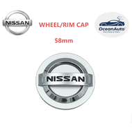 Nissan Almera car wheel cover 58mm WHEEL / RIM CAP
