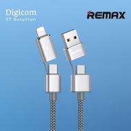 CABLE REMAX 4IN1 AURORA RC-020t SILVER