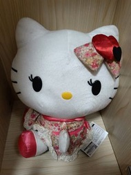 Hello Kitty 大毛公仔花花裙