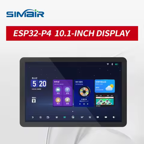 ESP32-P4 10.1 Inch TFT Display IPS HMI 800x1280 LCD Module WIFI Bluetooth JC8012P4A1 Camera WIFI Blu