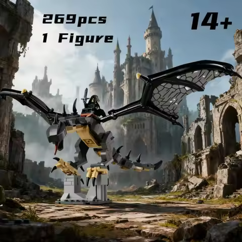 NEW In Stock 40693 The Lord of The Rings Fell Beast Dragon Steed Movie Bricks Building Blocks For Ch