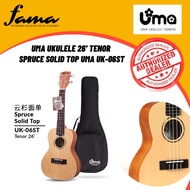 [FAMA]UMA UKULELE 26' TENOR SPRUCE SOLID TOP UMA UK-06ST