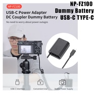 Type-C Cable NP-FZ100 Dummy Battery For Sony camera