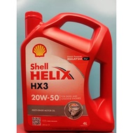 Shell Helix HX3 20W-50 (4L) Engine Oil