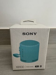 Sony 藍芽喇叭 SRS-XB100 藍色行貨全新未用有單有保養