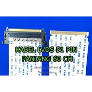 LVDS CABLE 51 PIN 4K - FLEXIBLE CABLE - FFC